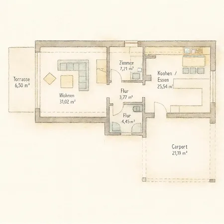 別荘 Deichhaus Meeresrauschen - Platz Fuer Familie
